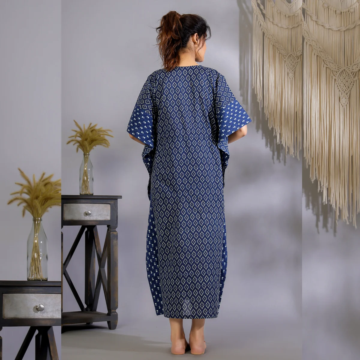 Women’s Cotton Printed Kaftan