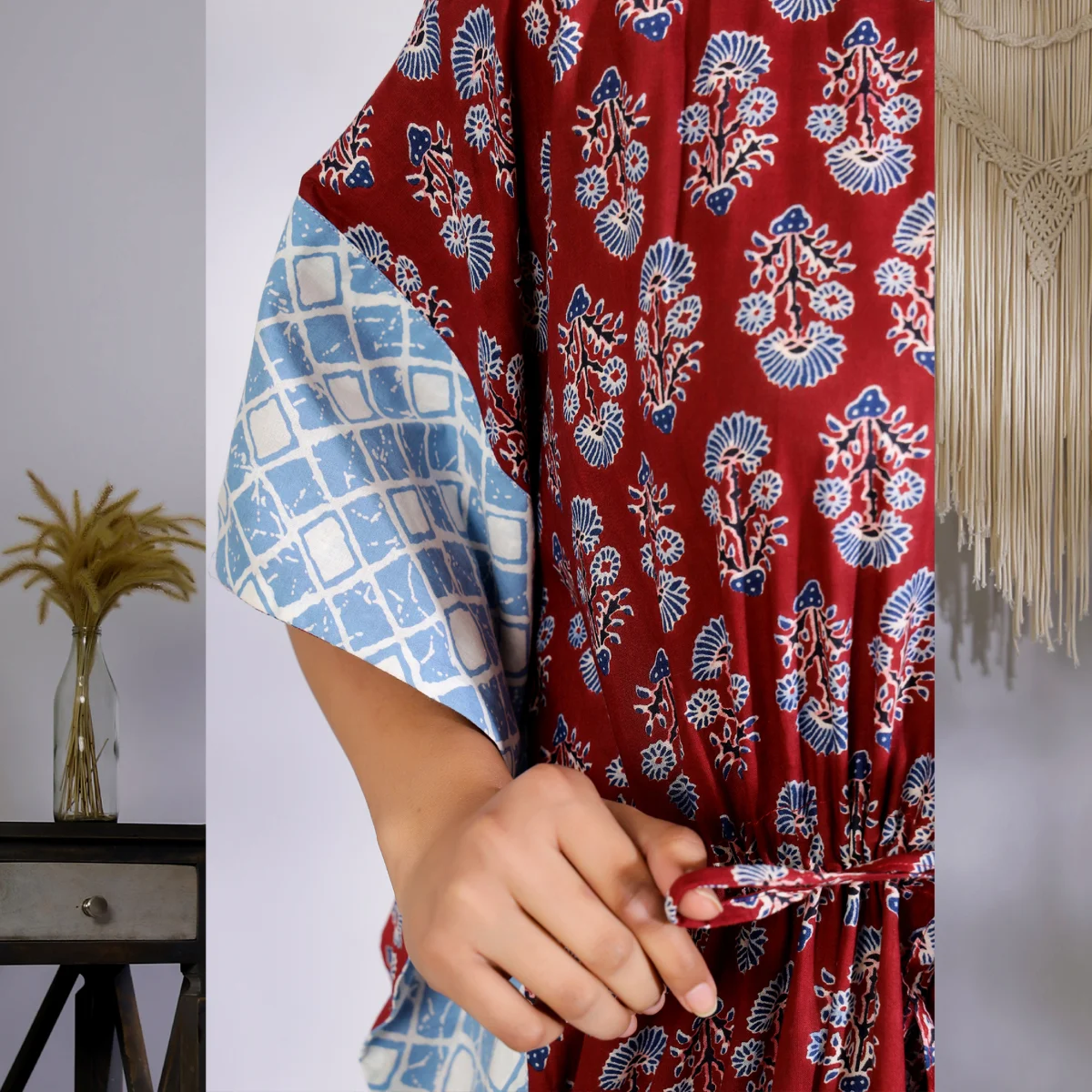 Women’s Cotton Printed Kaftan